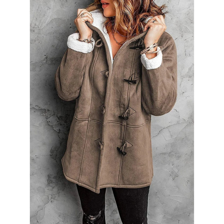 SALMA™ | Cashmere Hooded Winter Coat