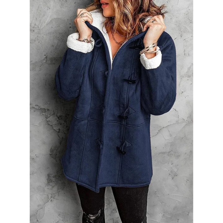 SALMA™ | Cashmere Hooded Winter Coat