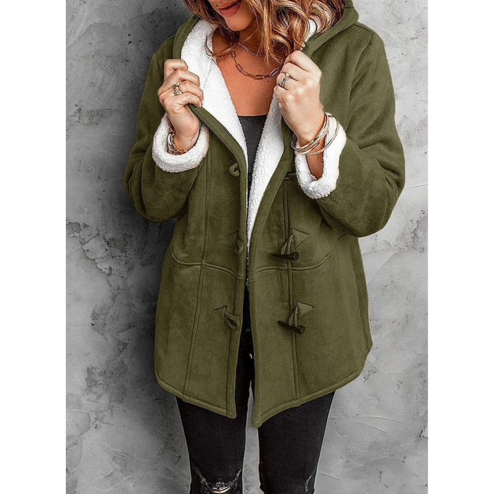 SALMA™ | Cashmere Hooded Winter Coat