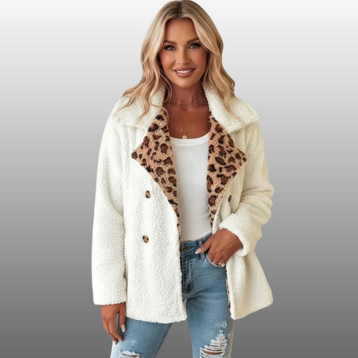 Lori | Cozy Leopard Teddy Coat