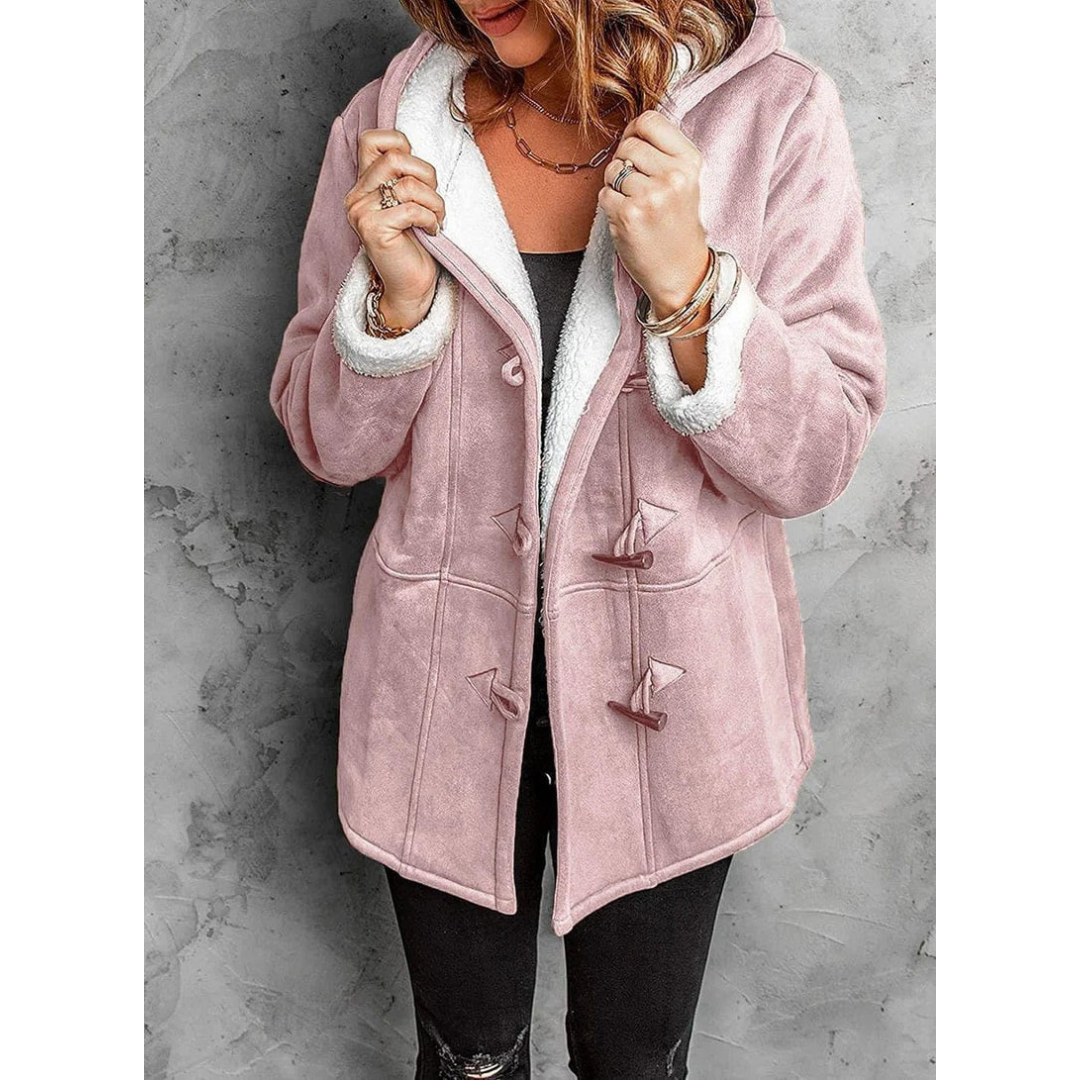 SALMA™ | Cashmere Hooded Winter Coat