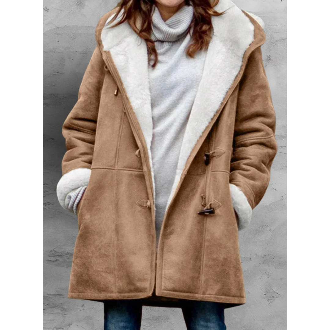 SALMA™ | Cashmere Hooded Winter Coat