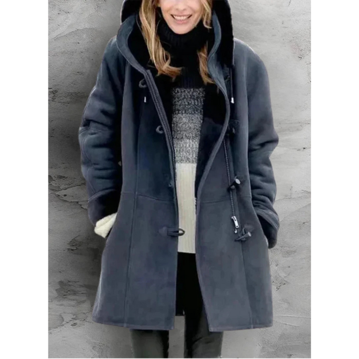 SALMA™ | Cashmere Hooded Winter Coat