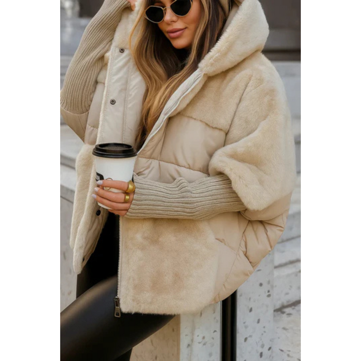Serena | Quilted Hooded Winter Coat