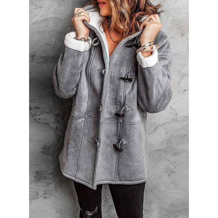 SALMA™ | Cashmere Hooded Winter Coat
