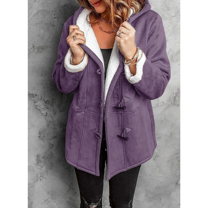 SALMA™ | Cashmere Hooded Winter Coat