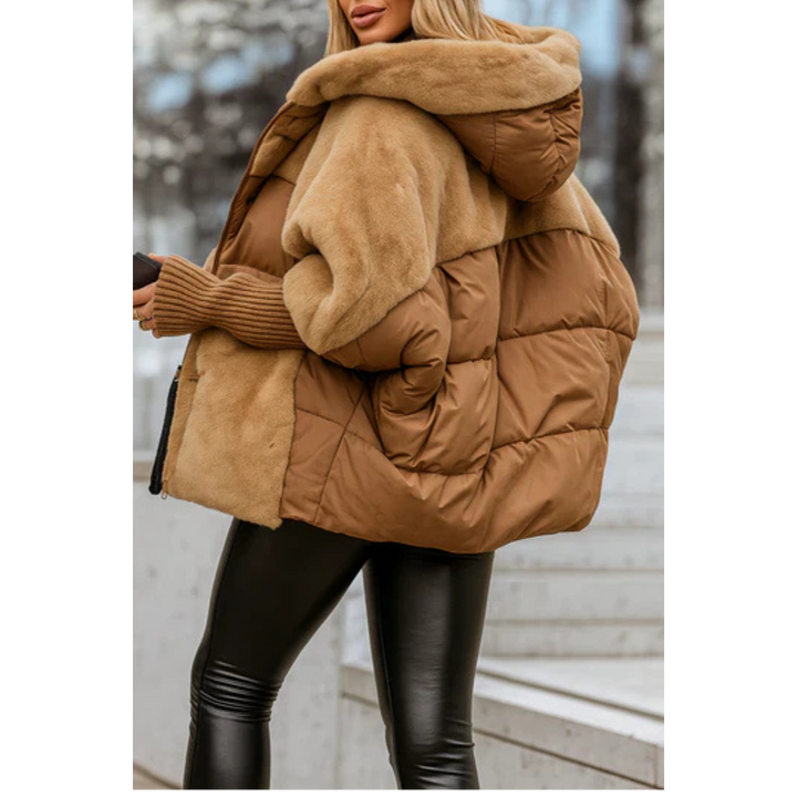 Serena | Quilted Hooded Winter Coat