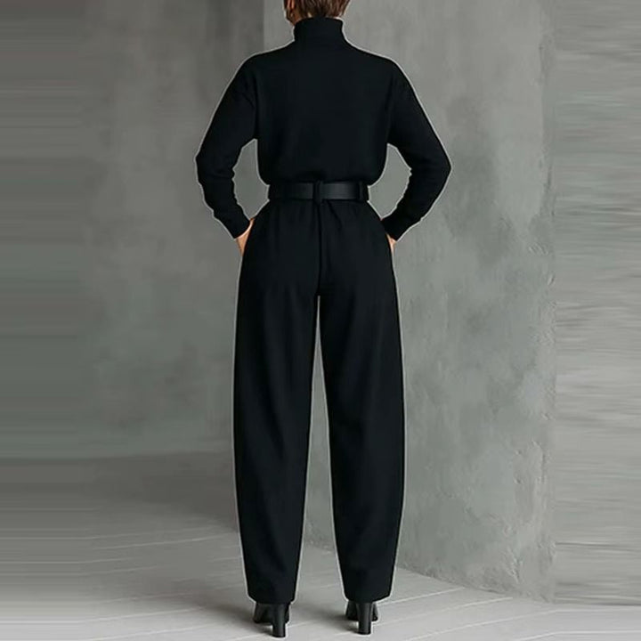 JULIET | Turtleneck & Straight Leg Pants Set