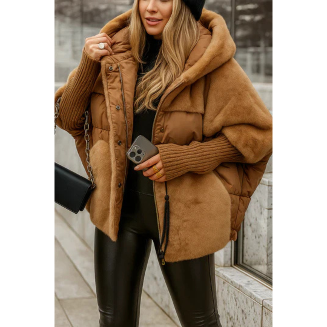 Serena | Quilted Hooded Winter Coat
