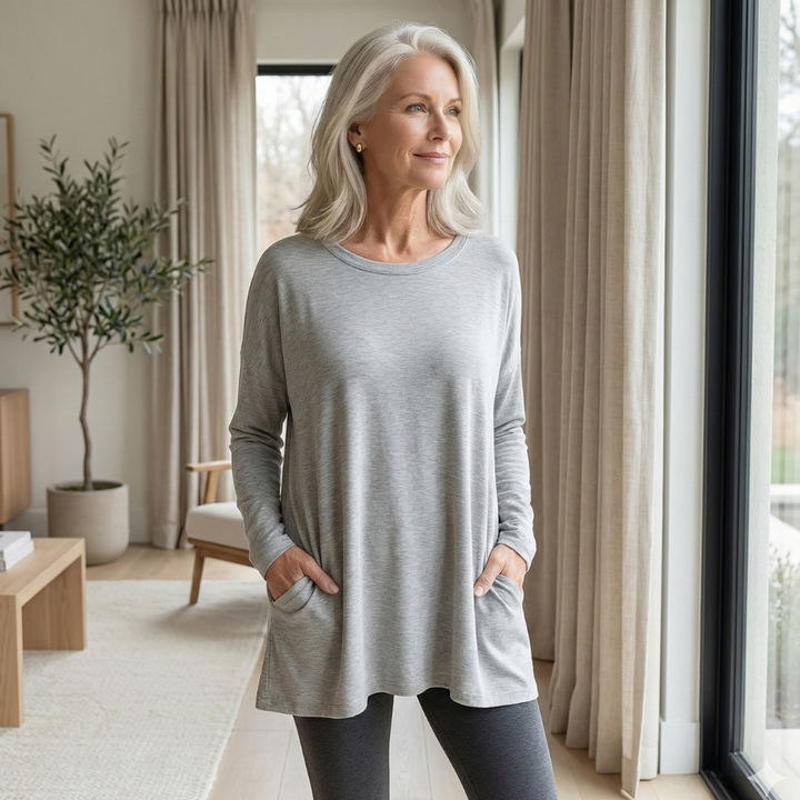Sallie™ Effortless Drape Top