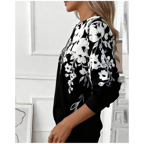 Floral Breeze™ |Casual Printed Pullover