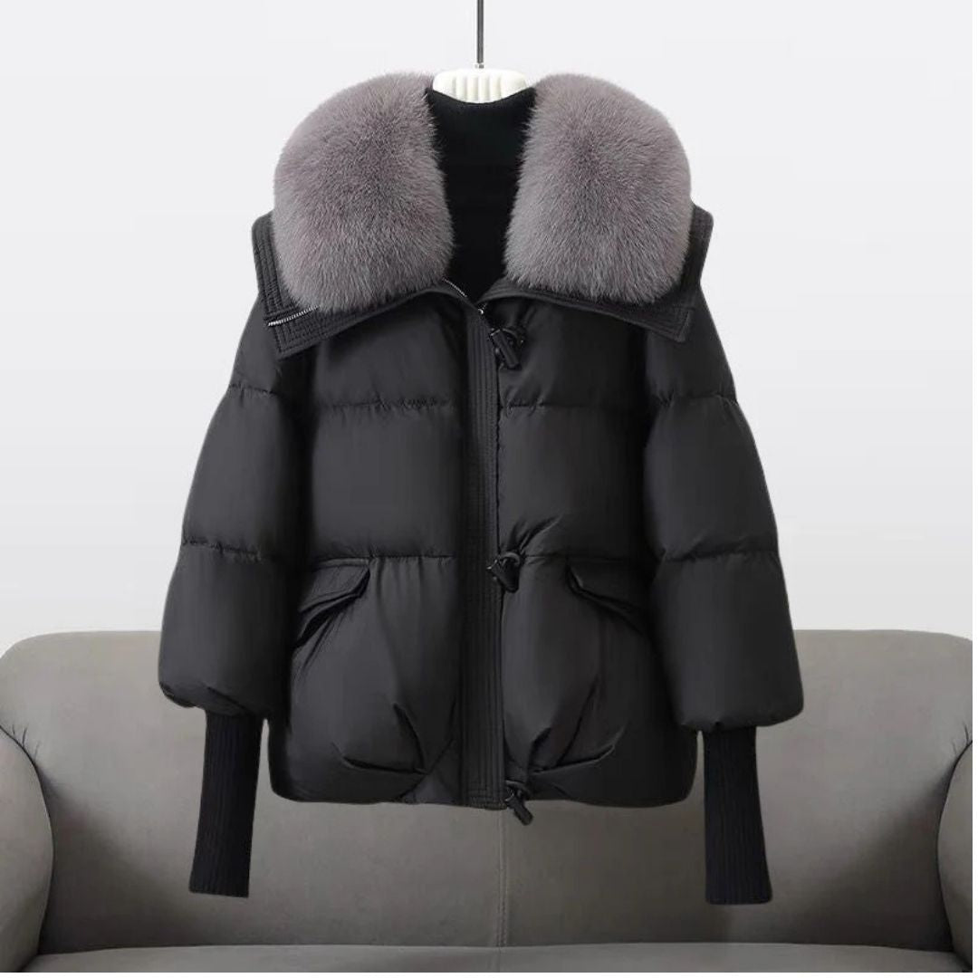 Elora | Elegant Fur-Collar Jacket