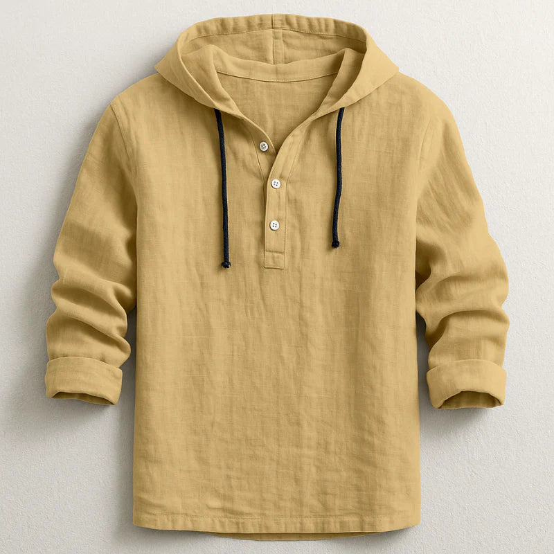 Peter | Modern Cotton Hooded Pullover