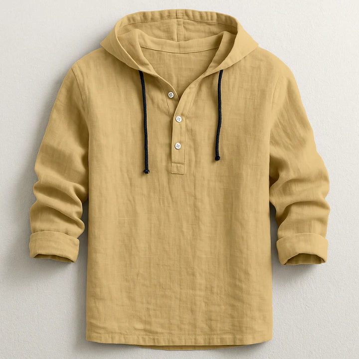 Peter | Modern Cotton Hooded Pullover