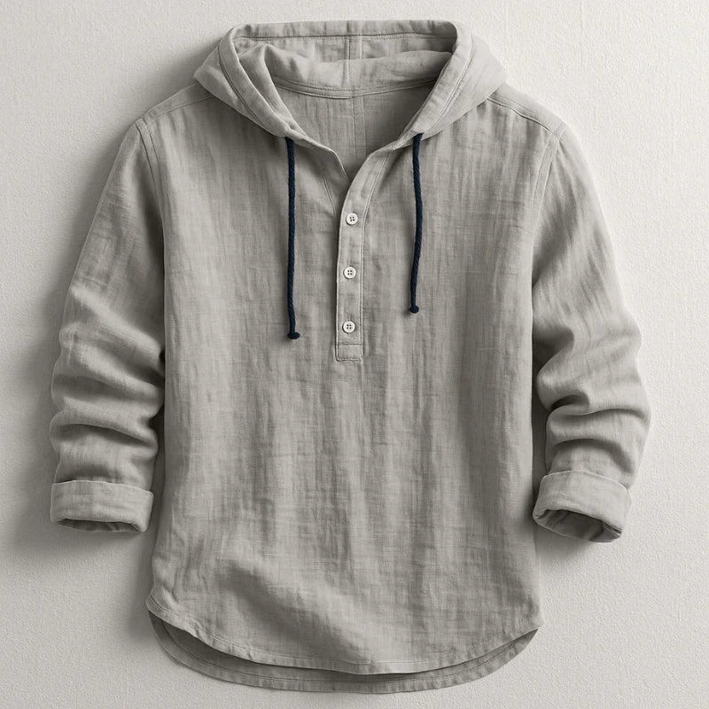 Peter | Modern Cotton Hooded Pullover