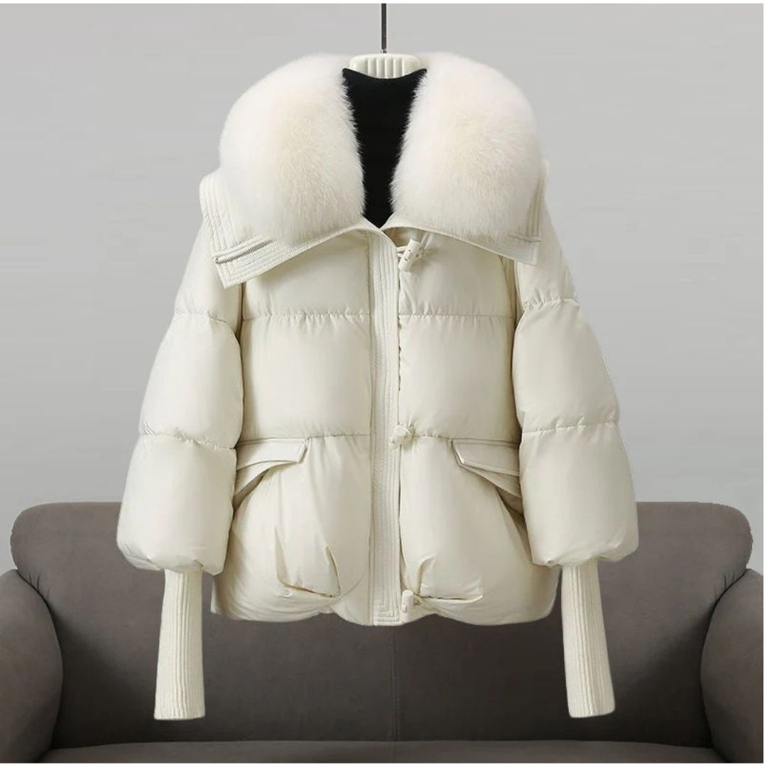 Elora | Elegant Fur-Collar Jacket