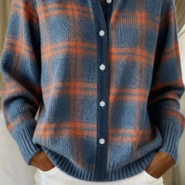 VELORA | Cozy Long Sleeve Cardigan