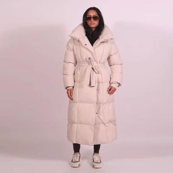 EVALON |Belted Winter Coat
