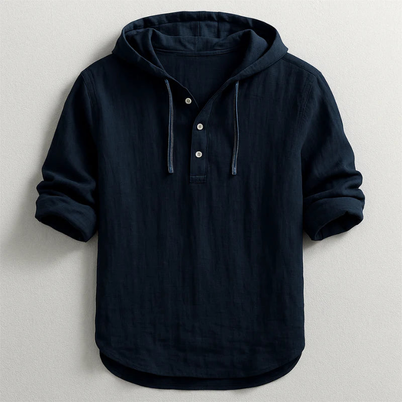 Peter | Modern Cotton Hooded Pullover