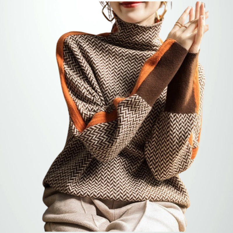 AMAYA | Designer Turtleneck Sweater