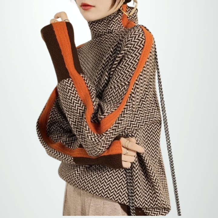 AMAYA | Designer Turtleneck Sweater