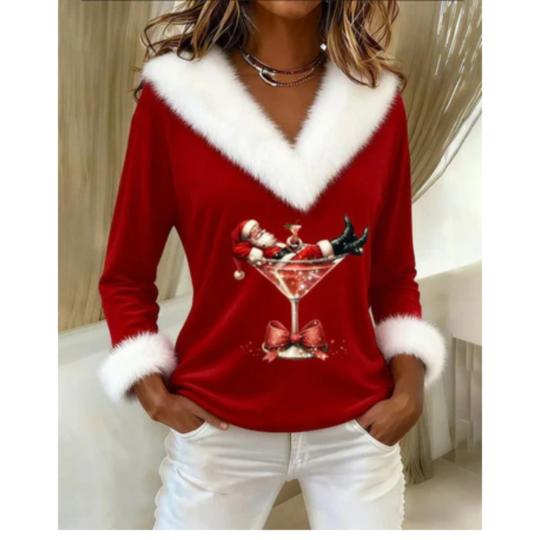 MARVELLA | FESTIVE CHEER HOLIDAY TOP