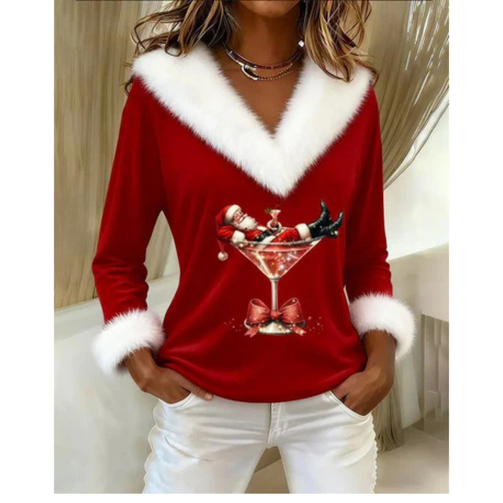 MARVELLA | FESTIVE CHEER HOLIDAY TOP