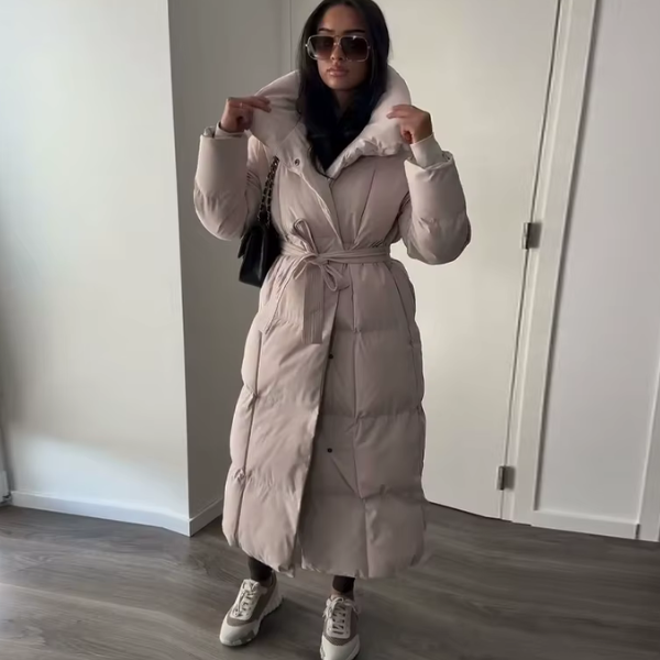 EVALON |Belted Winter Coat