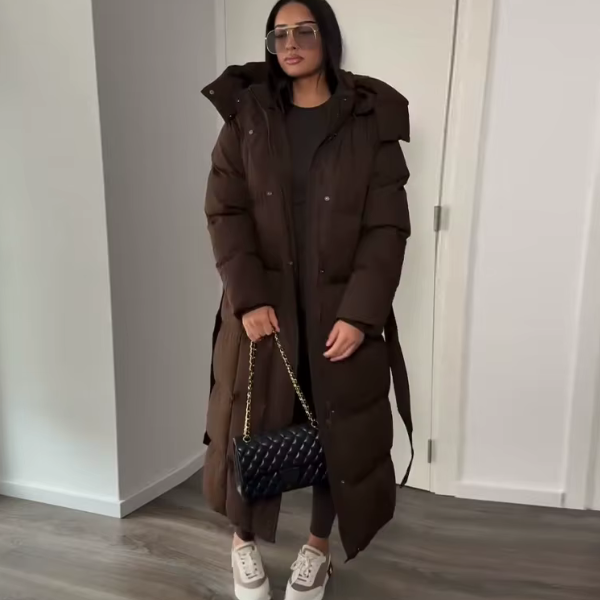 EVALON |Belted Winter Coat