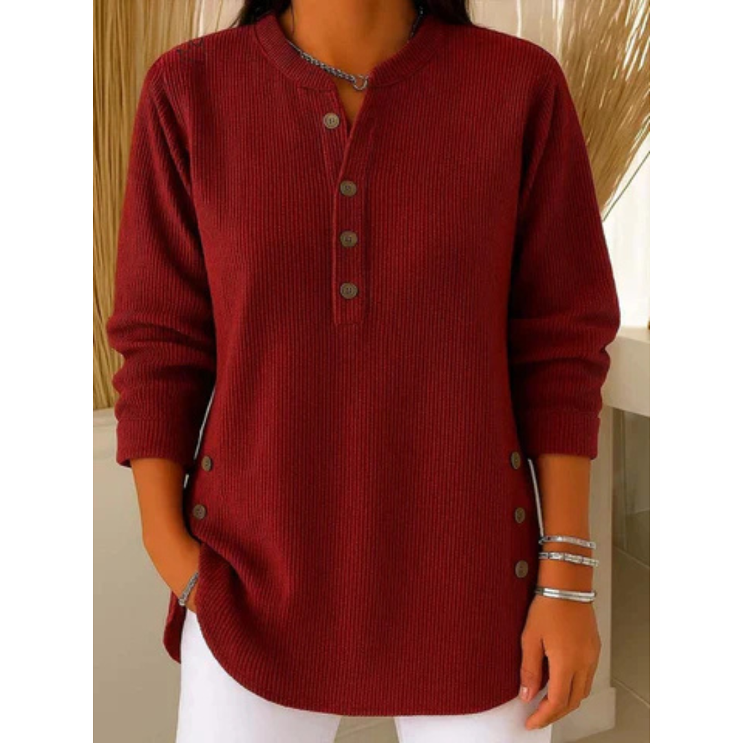 SOLENA| Classic Crew-Neck Pullover