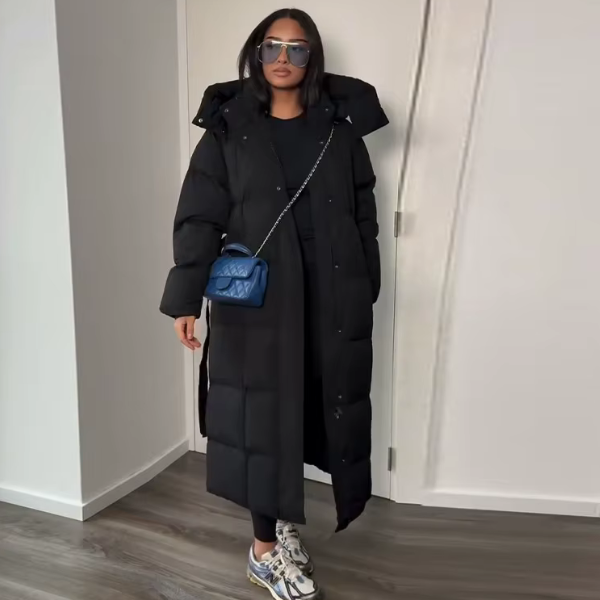 EVALON |Belted Winter Coat