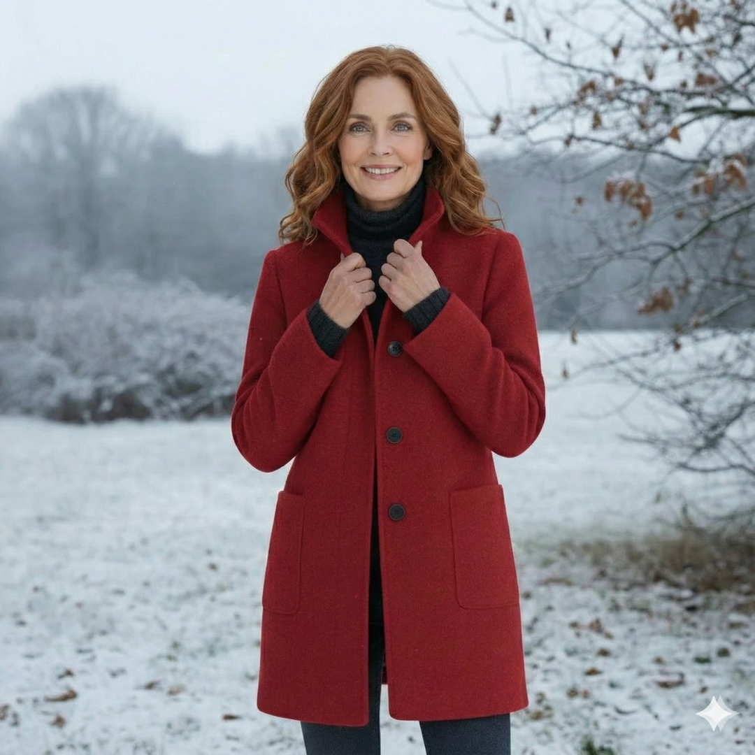 KRYON™ | Timeless Wool Wrap Coat