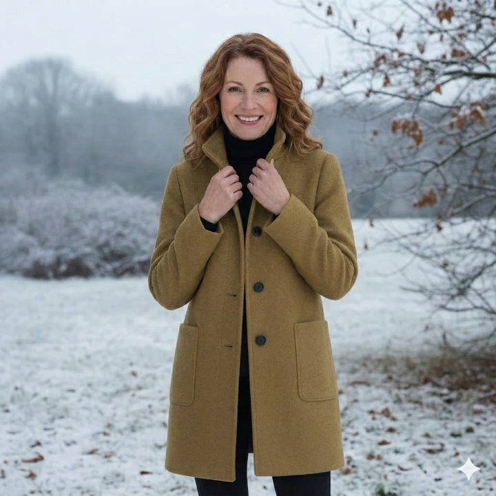 KRYON™ | Timeless Wool Wrap Coat