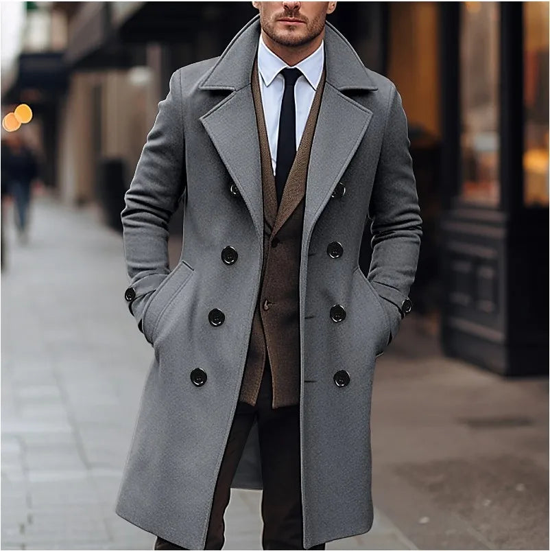 WENDEL | Double-Breasted Urban Coat