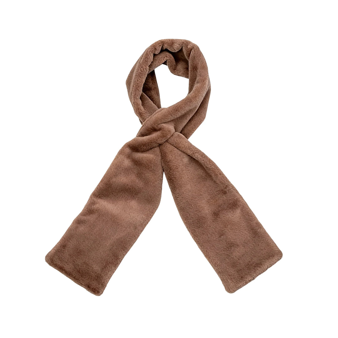 Quality Soft Faux Scarf With A Hidden Zippered Pocket For Storing Your Phone And Valuables