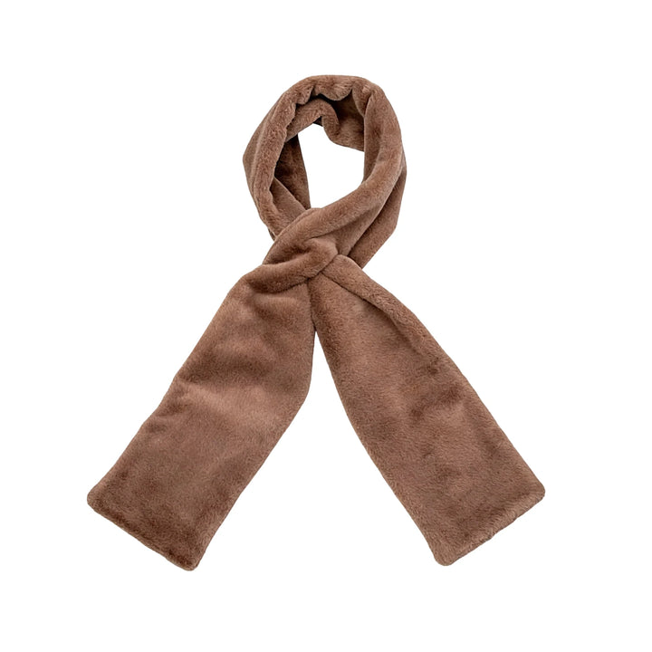 Quality Soft Faux Scarf With A Hidden Zippered Pocket For Storing Your Phone And Valuables